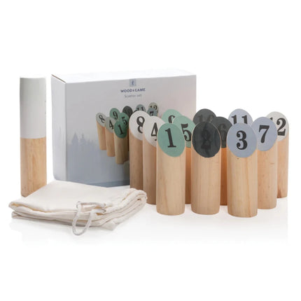 Wooden scatter set - hospitality