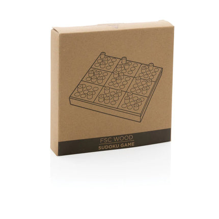 Wooden Sudoku game - hospitality