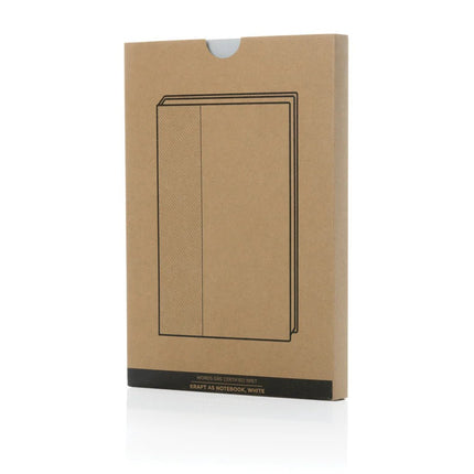 Words GRS certified RPET & Kraft A5 notebook - hospitality