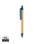 Paper,Wheatstraw / blue / 13.9 x ø 1.1 cm
