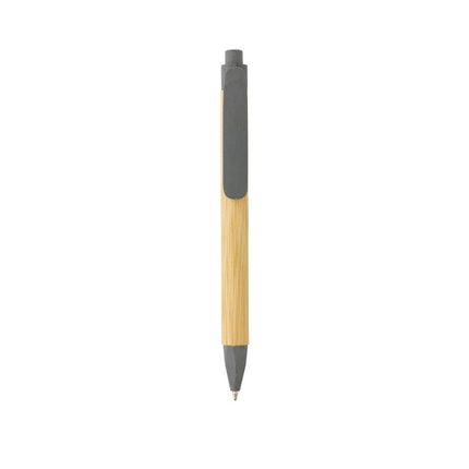 Write responsible recycled paper barrel pen - hospitality