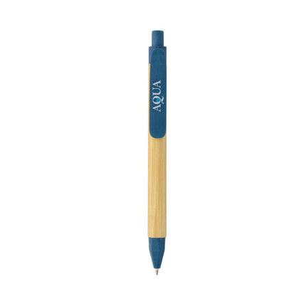 Write responsible recycled paper barrel pen - hospitality