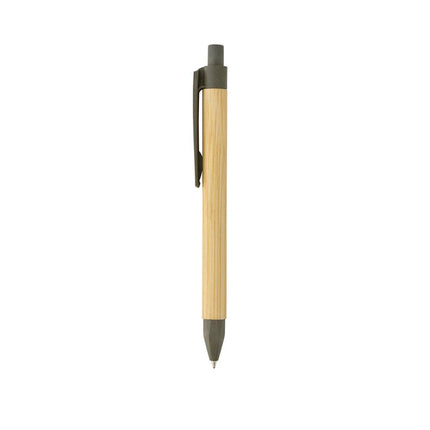 Write responsible recycled paper barrel pen - hospitality