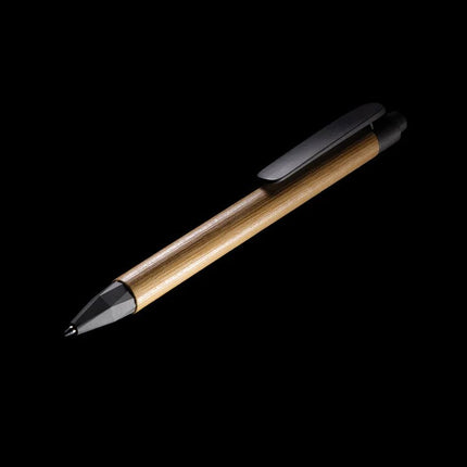 Write responsible recycled paper barrel pen - hospitality