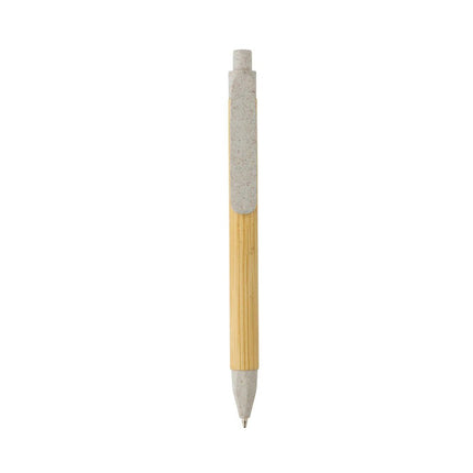 Write responsible recycled paper barrel pen - hospitality