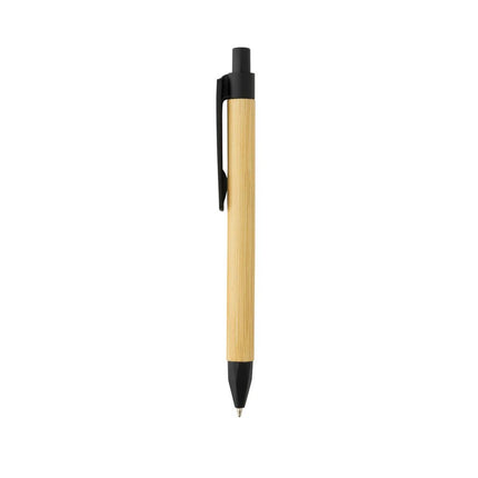 Write responsible recycled paper barrel pen - hospitality