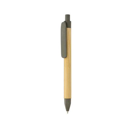 Write responsible recycled paper barrel pen - hospitality