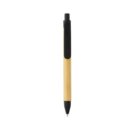 Write responsible recycled paper barrel pen - hospitality