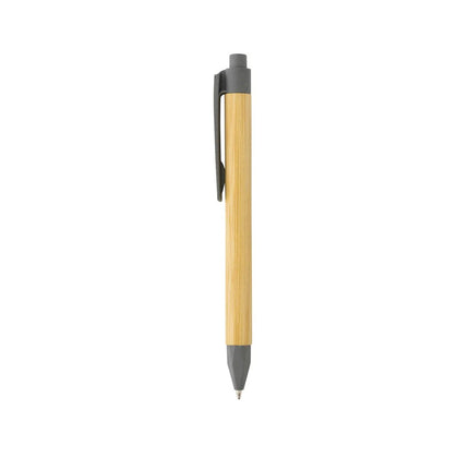 Write responsible recycled paper barrel pen - hospitality
