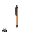 Cork,Wheatstraw / black / 14 x ø 1.1 cm