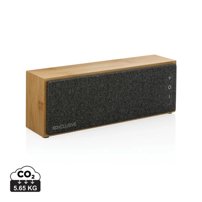 Wynn 10W bamboo wireless speaker - hospitality