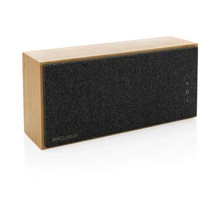 Wynn 20W bamboo wireless speaker - hospitality