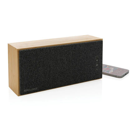 Wynn 20W bamboo wireless speaker - hospitality