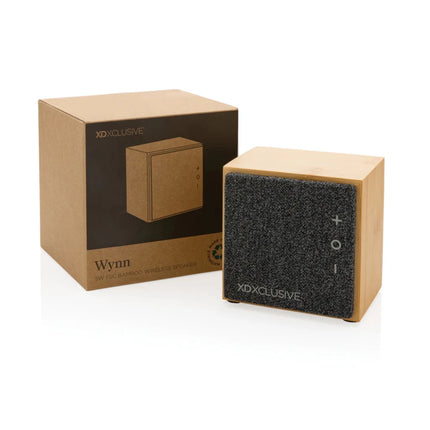 Wynn 5W bamboo wireless speaker - hospitality