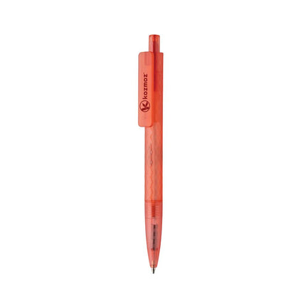 X3 GRS recycled PC plastic pen frosted - hospitality