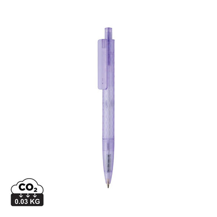 X3 GRS recycled PC plastic pen frosted - hospitality