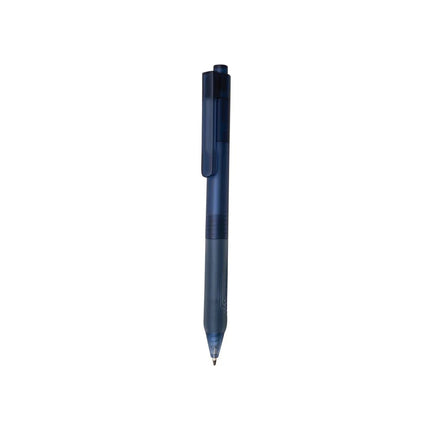X9 frosted pen with silicone grip - hospitality