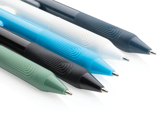 X9 solid pen with silicone grip - hospitality