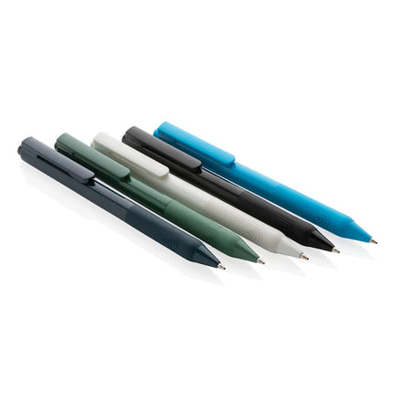 X9 solid pen with silicone grip - hospitality