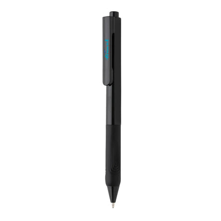 X9 solid pen with silicone grip - hospitality