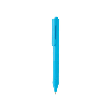 X9 solid pen with silicone grip - hospitality