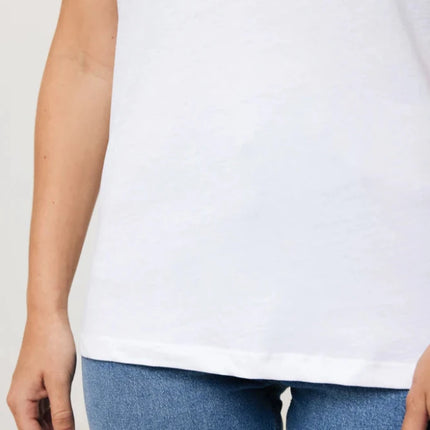 Yal women lightweight recycled cotton t-shirt - hospitality