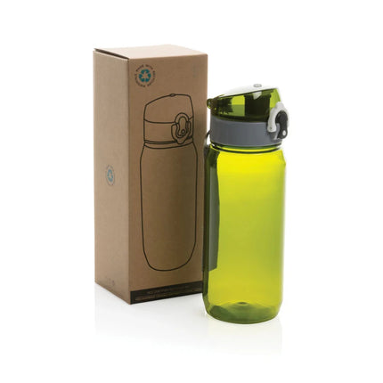 Yide RCS Recycled PET leakproof lockable waterbottle 600ml - hospitality