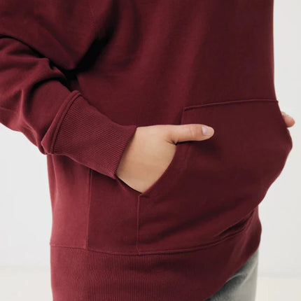 Yoh recycled cotton relaxed hoodie - hospitality