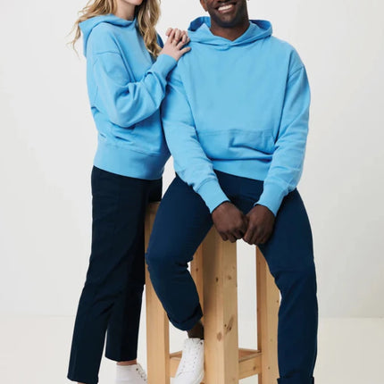 Yoh recycled cotton relaxed hoodie - hospitality