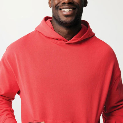 Yoh recycled cotton relaxed hoodie - hospitality