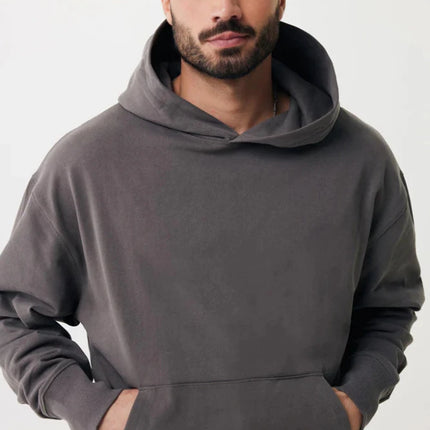Yoh recycled cotton relaxed hoodie - hospitality