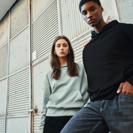 Yoh recycled cotton relaxed hoodie - hospitality