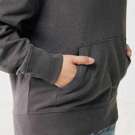 Yoh recycled cotton relaxed hoodie - hospitality