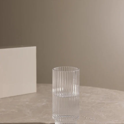 York Collection Highball Glass Set Handcrafted Soda Lime - hospitality