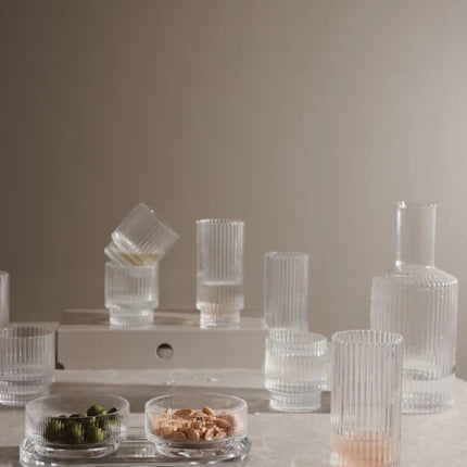 York Collection Tapas Set in Soda Lime Glass - hospitality