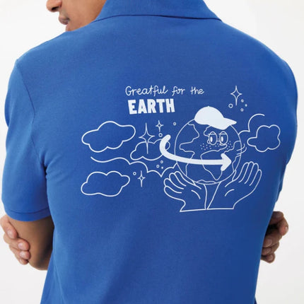 Yosemit recycled cotton pique polo - hospitality