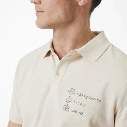 Yosemit recycled cotton pique polo - hospitality
