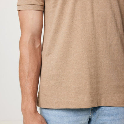 Yosemit recycled cotton pique polo - hospitality