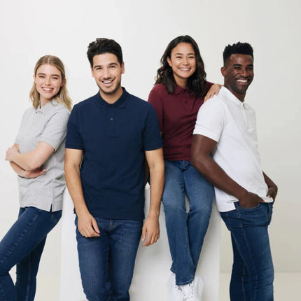 Yosemit recycled cotton pique polo - hospitality