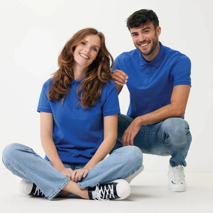 Yosemit recycled cotton pique polo - hospitality