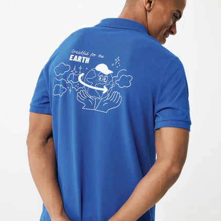Yosemit recycled cotton pique polo - hospitality