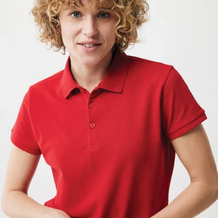 Yosemit women recycled cotton pique polo - hospitality