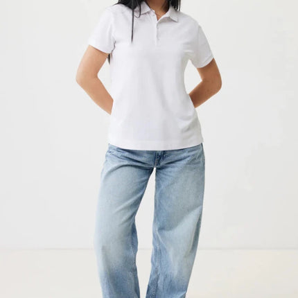 Yosemit women recycled cotton pique polo - hospitality