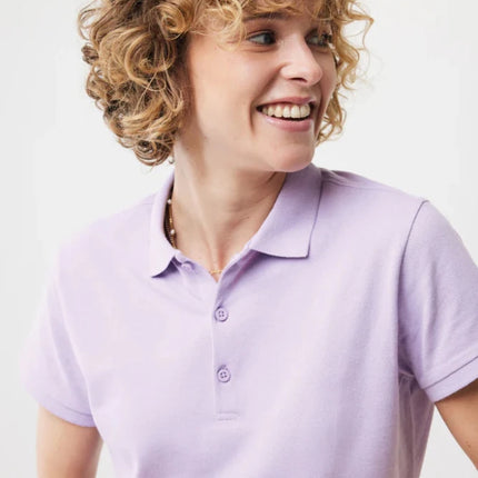 Yosemit women recycled cotton pique polo - hospitality