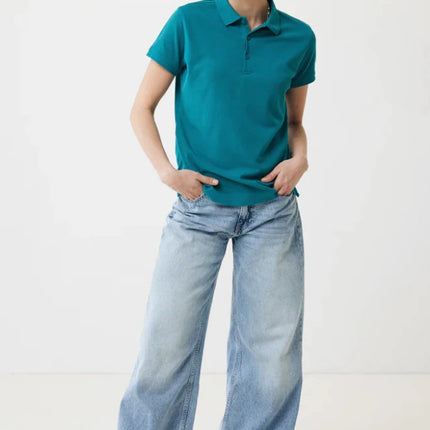 Yosemit women recycled cotton pique polo - hospitality