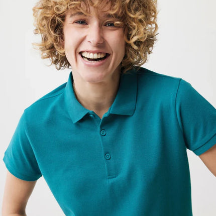 Yosemit women recycled cotton pique polo - hospitality