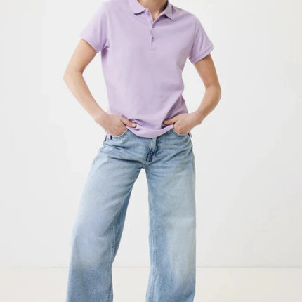 Yosemit women recycled cotton pique polo - hospitality