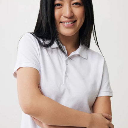Yosemit women recycled cotton pique polo - hospitality