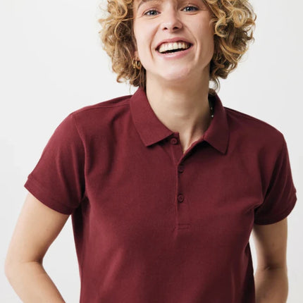 Yosemit women recycled cotton pique polo - hospitality