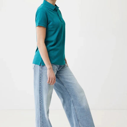Yosemit women recycled cotton pique polo - hospitality